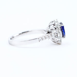 oval cut Sapphire engagement rings sydney best price