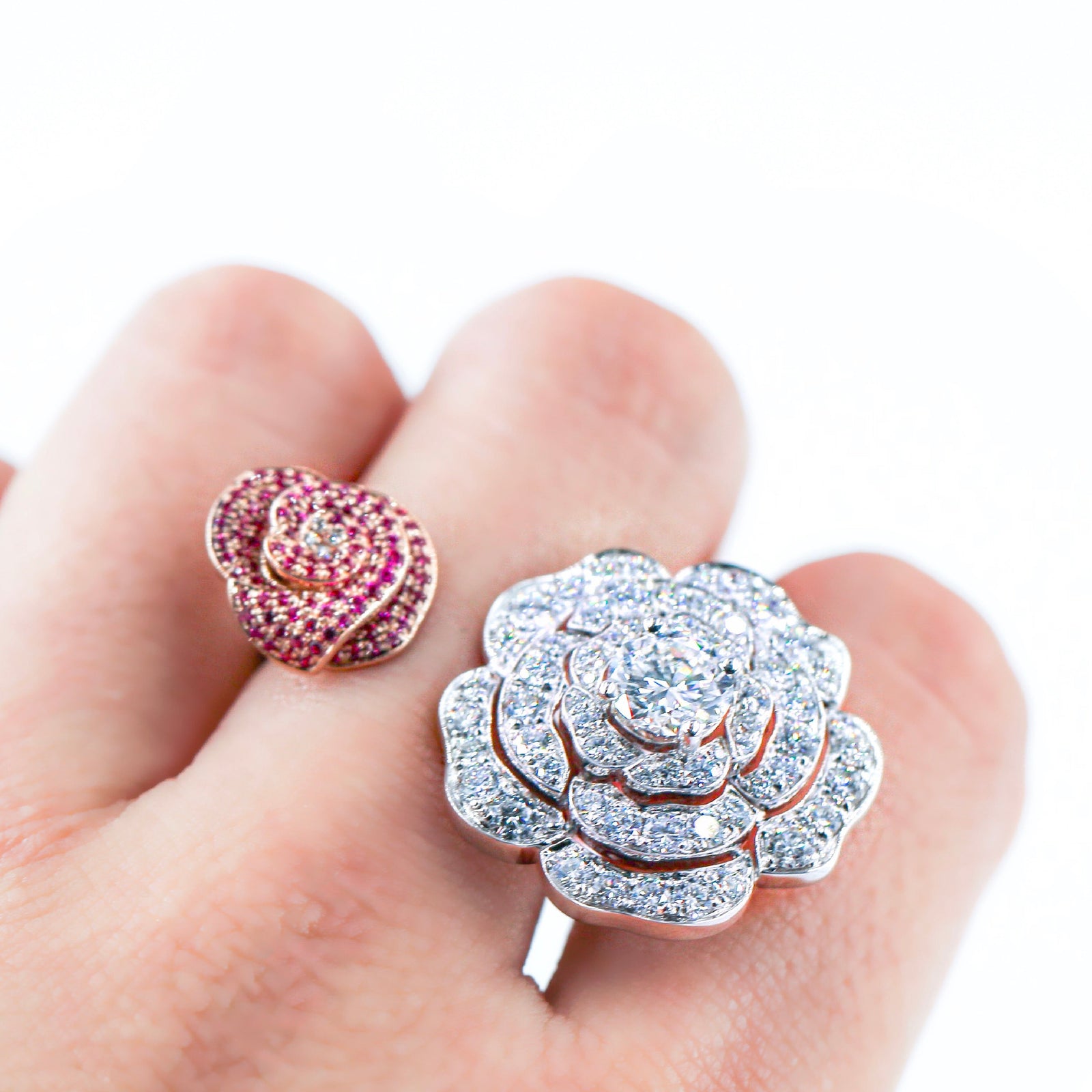 ruby and diamond dress rings brisbane unique design
