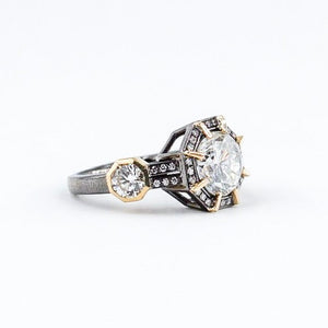 round brilliant cut diamond halo engagement rings sydney unique design 