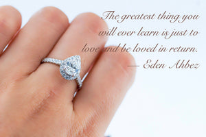 pear shape diamond engagement rings melbourne best value