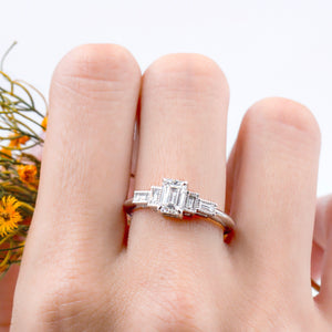 emerald cut diamond engagement rings melbourne special offer