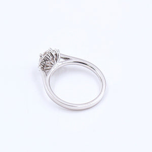 round brilliant cut diamond halo engagement rings perth for sale