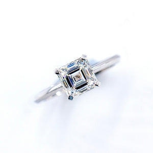 asscher cut diamond engagement rings perth australia best value