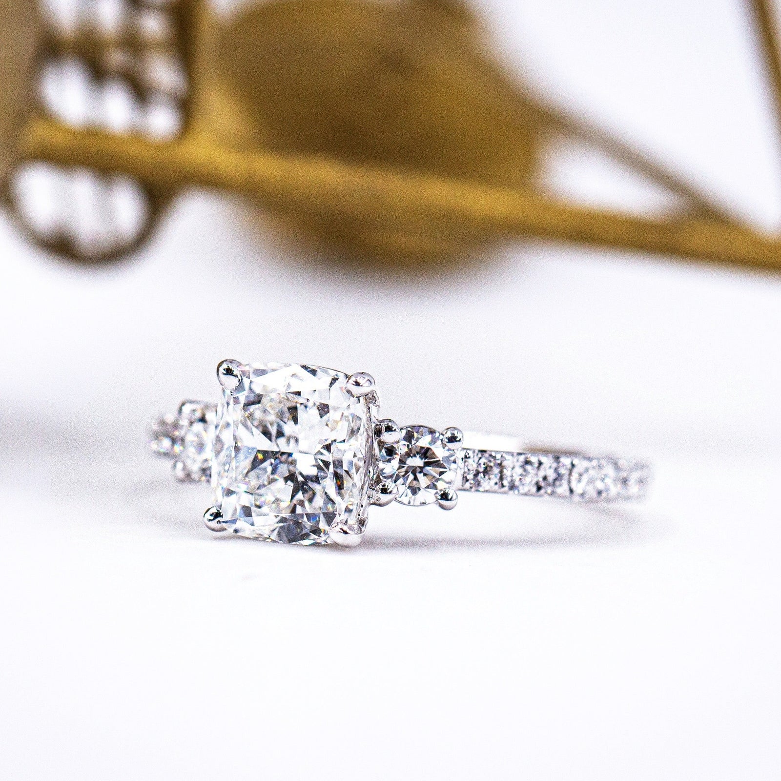 cushion cut diamond engagement rings sydney australia best value