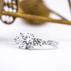 cushion cut diamond engagement rings sydney australia best value