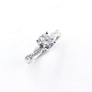 round brilliant cut diamond engagement rings sydney australia best value wedding bands