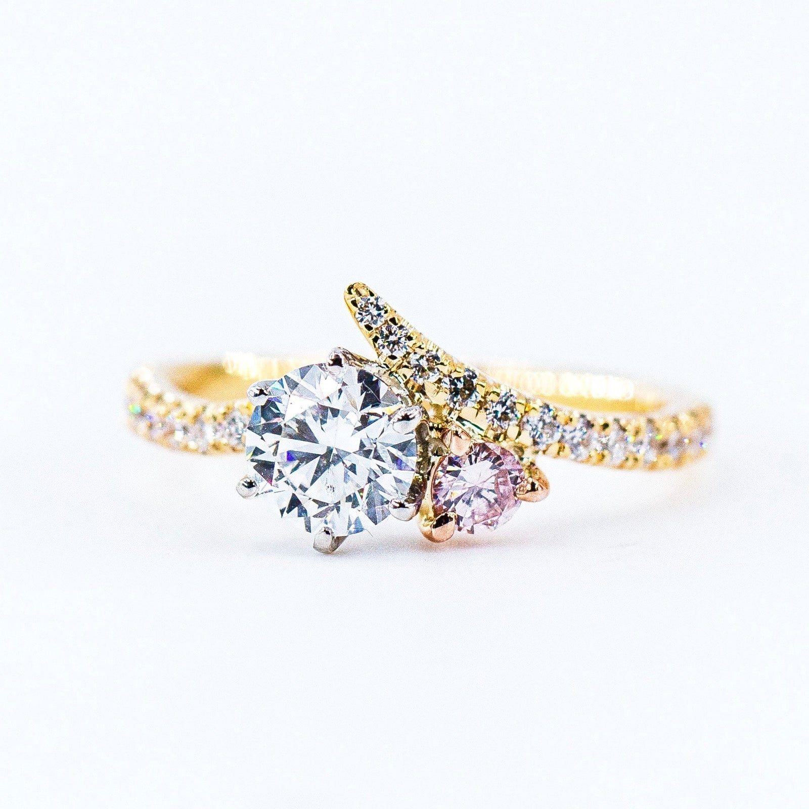 round brilliant cut diamond engagement rings sydney australia best value