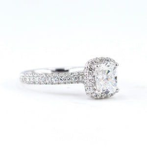 cushion cut diamond engagement rings melbourne for sale