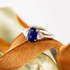 oval cut Sapphire engagement rings Melbourne best value