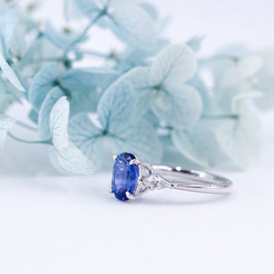 oval cut sapphire engagement rings perth custom design