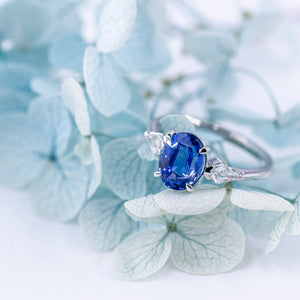 oval cut sapphire engagement rings perth custom design