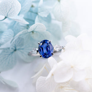 oval cut sapphire engagement rings perth custom design