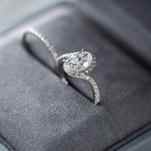 oval cut diamond halo engagement rings perth australia best price