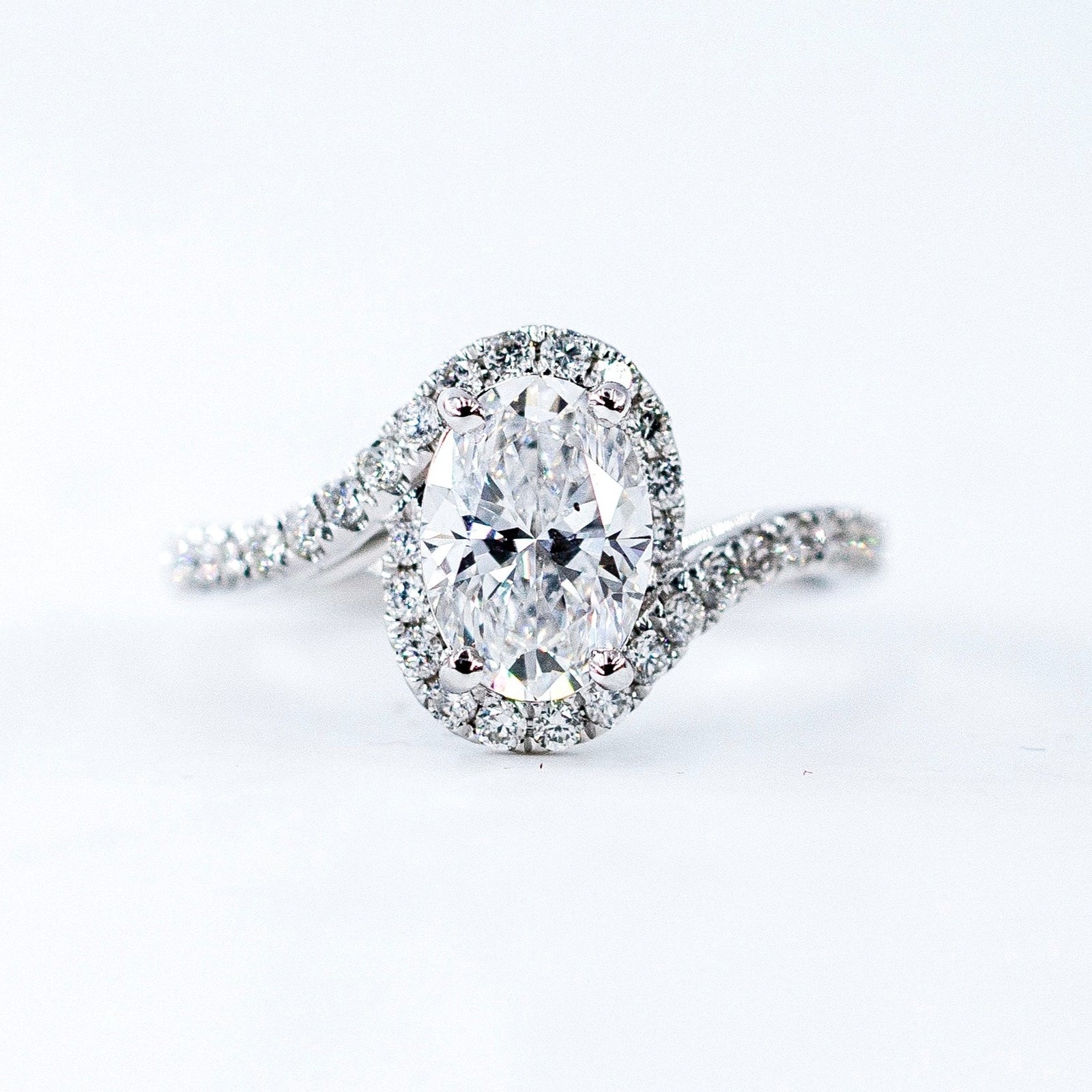 oval cut diamond halo engagement rings perth australia best price