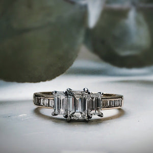 emerald cut diamond engagement rings perth australia exclusive deals