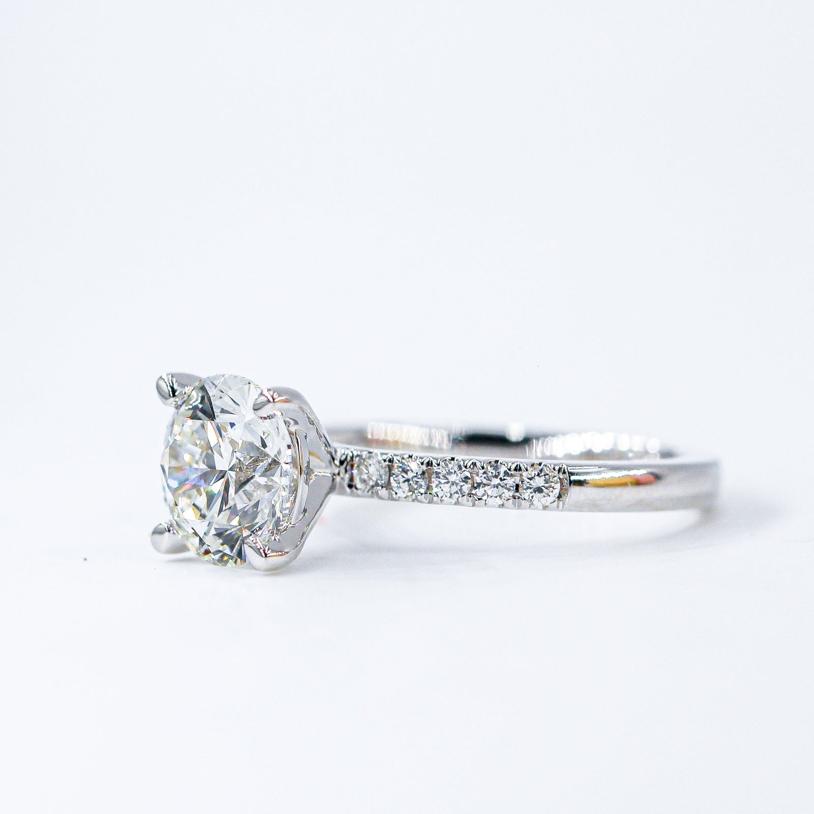 round brilliant cut diamond engagement rings perth australia best price