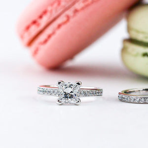 princess cut diamond engagement rings perth australia best value