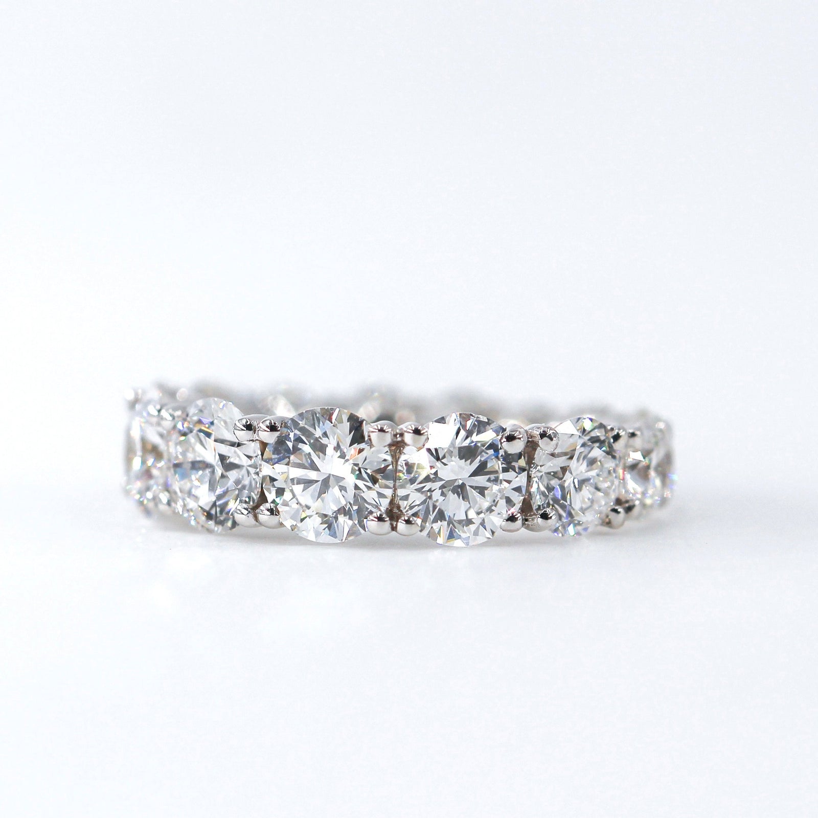 Round brilliant cut diamond eternity rings sydney exclusive deals