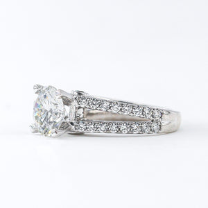 round brilliant cut diamond engagement rings sydney australia unique design