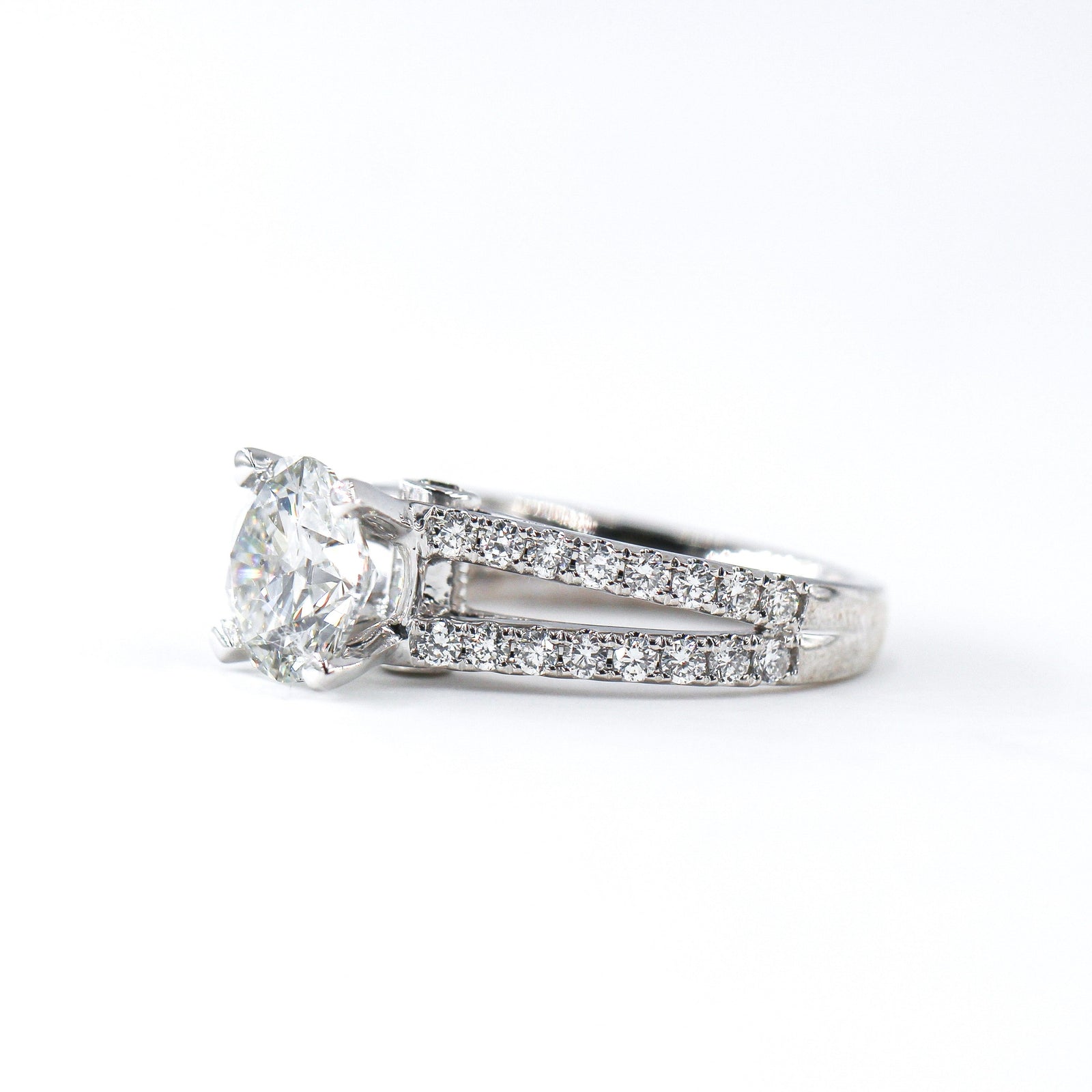 round brilliant cut diamond engagement rings sydney australia unique design