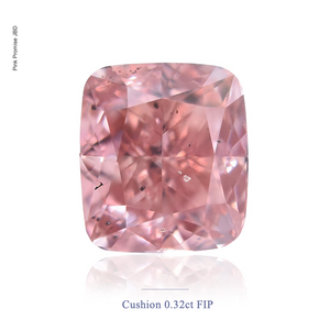 0.32ct Cushion shape Fancy Intense Pink Color Diamond, P364