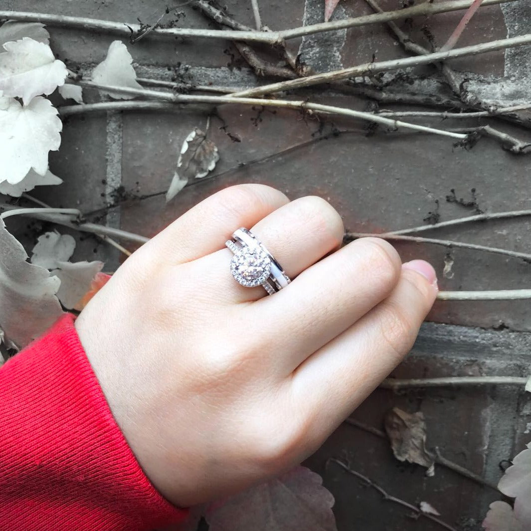 round brilliant cut diamond halo engagement rings perth best price