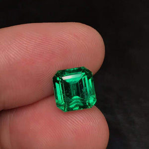 2.96ct Vivid Green Zambian Emerald - EMVG02