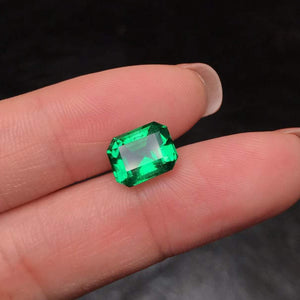 2.04ct Vivid Green Zambia Emerald - EMVG07