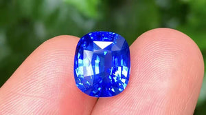7.02ct Royal Blue Madagascar Sapphire - SPVB03