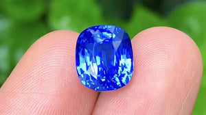 7.02ct Royal Blue Madagascar Sapphire - SPVB03