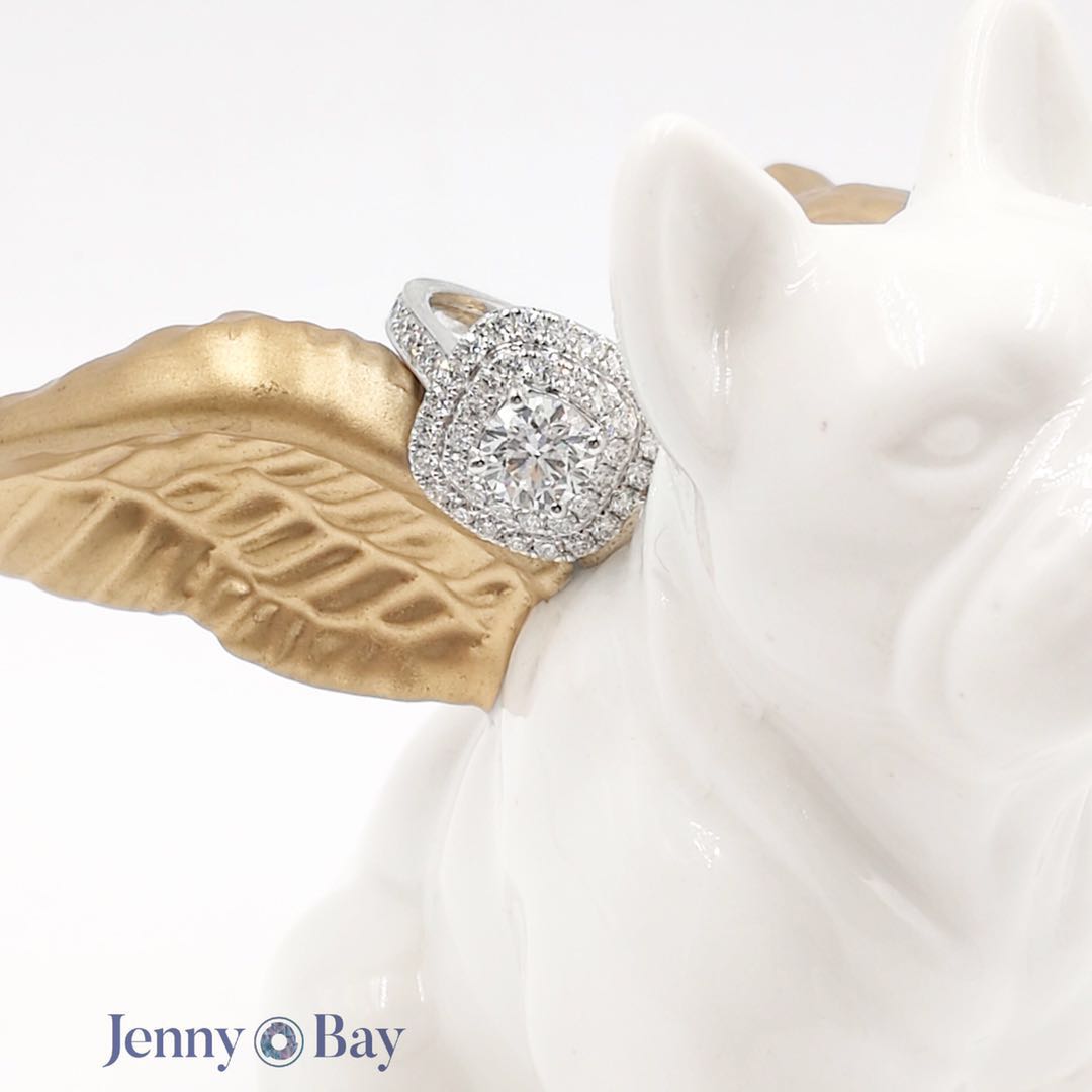 cushion cut diamond engagement rings sydney australia custom jewery