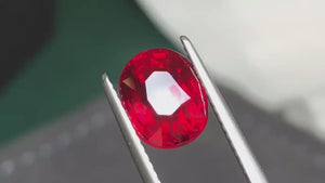 3.51ct Pigeon Blood Mozambique Ruby - RUBR07