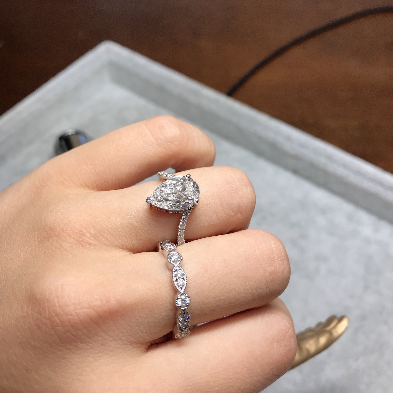 pear shape diamond engagement rings sydney australia best value