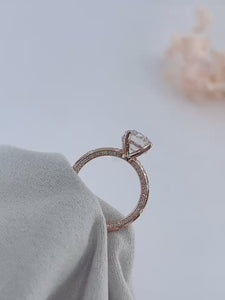 round brilliant cut diamond engagement rings sydney australia unique design