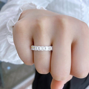 emerald cut diamond eternity rings sydney australia best value