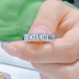 emerald cut diamond eternity rings sydney australia diamond rings for sale