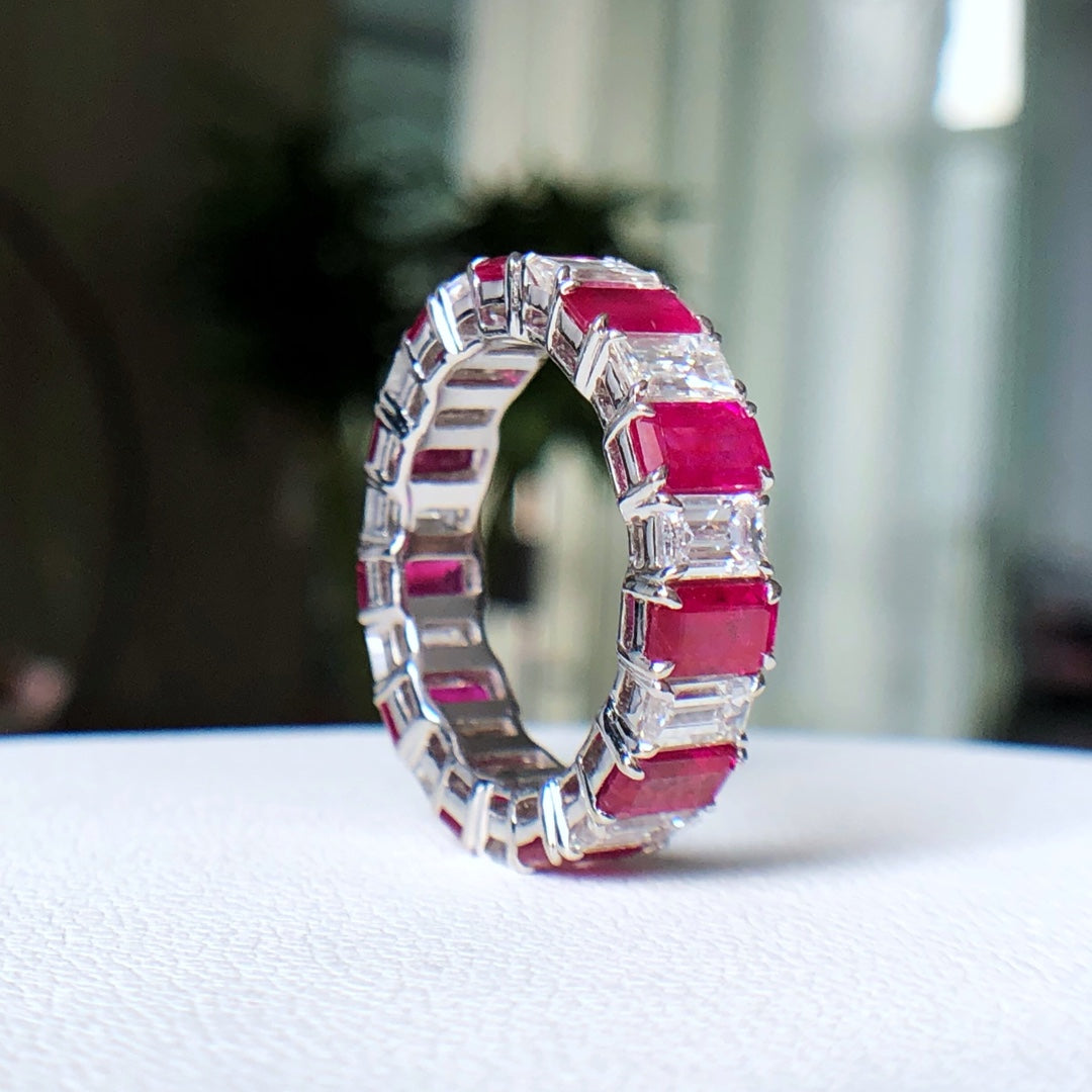 ruby diamond eternity rings melbourne best value