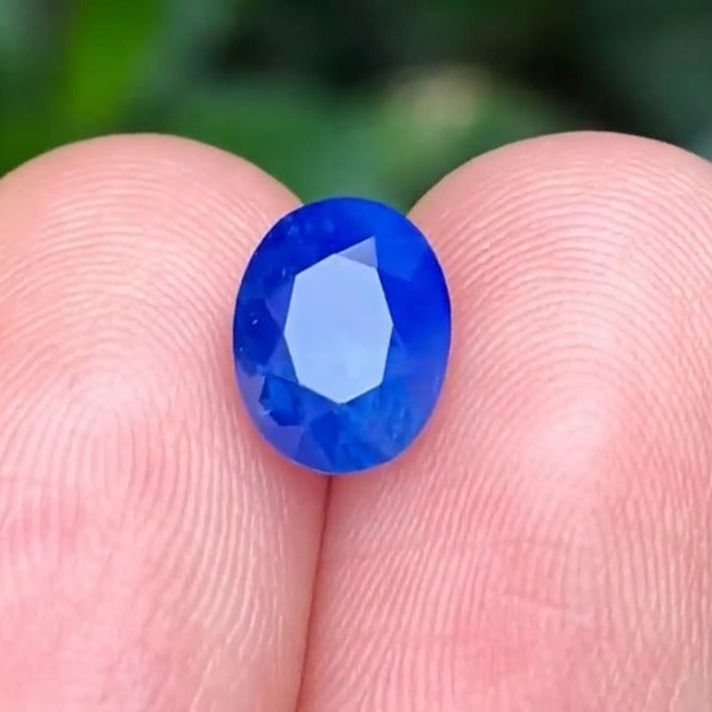 2.05ct Cornflower Blue Madagascar Sapphire - SPB01