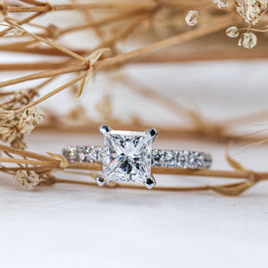 princess cut diamond engagement rings melbourne best value