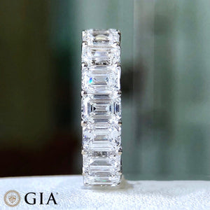 emerald cut diamond eternity rings sydney australia best value