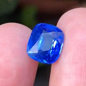 3.17ct Cornflower Blue Sri Lanka Sapphire - SPB02