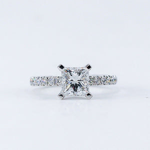 princess cut diamond engagement rings melbourne best value