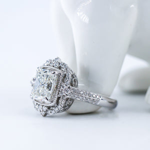 radiant cut diamond engagement rings perth australia unique design