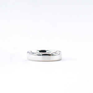 18k White Gold Wedding Bands Sydney comfort fit
