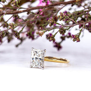 radiant cut diamond engagement rings melbourne high-quality jewelry at best